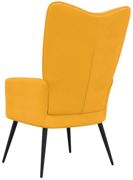 tinkaro Sessel TIMM Samt TV-Fernsehsessel Senfgelb Bild 3