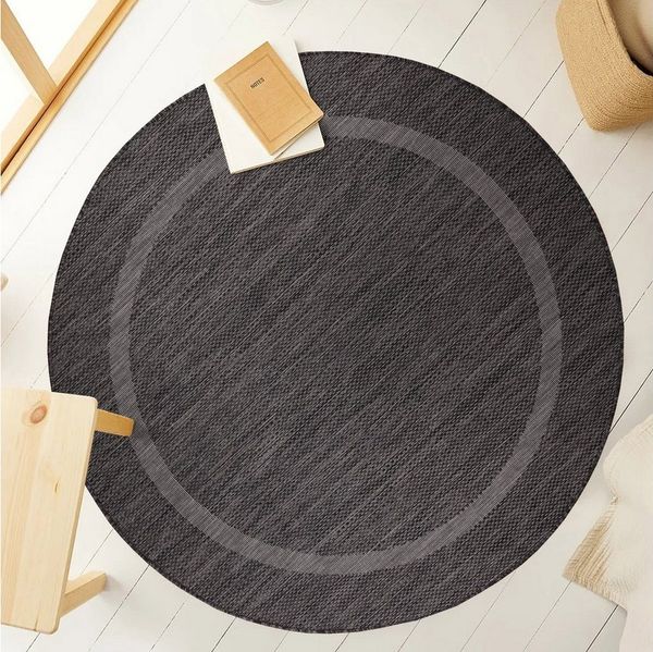 Ayyildiz Teppiche Outdoorteppich RELAX 4311, rund, Höhe: 5 mm, pflegeleicht, robust, In- und Outdoor geeignet, große Farbauswahl