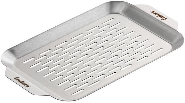 Grillschale 19 x 32 x 1,5 cm Edelstahl