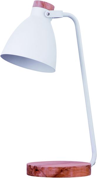Maxcom LuminarWood Stehlampe Tischlampe - Zeitlose E27-Fassung und 1,5 m Kabellänge