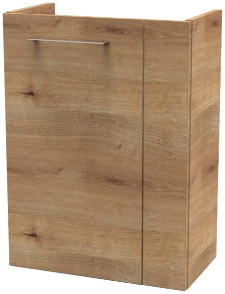 Fackelmann SBC MILANO Waschbeckenunterschrank 45 cm, Braun hell, links