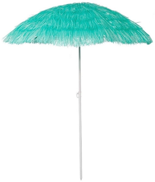 Hawaii Sonnenschirm Gartenschirm Strandschirm rund Ø1,6m Türkis