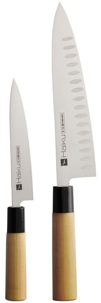 Chroma Haiku Messer-Set: Kochmesser Kullen + kleines Fischmesser