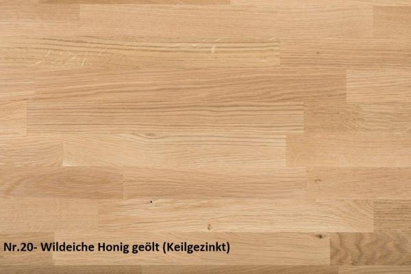 Couchtisch Tisch mit Schublade JIMI XL Eiche Massivholz 110x70 cm Bild 3