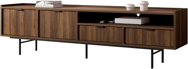 TV-Lowboard Enetori 200 (Farbe: Nuss Warmia)