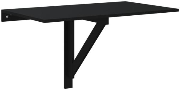 vidaXL Wand-Klapptisch Schwarz 100x60x56 cm Holzwerkstoff 342647