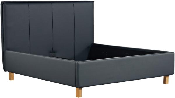 Bed Box Polsterbettrahmen Bremen mit hohem Kopfteil 180x200 cm