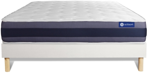 Actiflex morpho Matratze 140x190 cm + Bettgestell mit Lattenrost, Härtegrad 2, Taschenfederkern und Memory-Schaum, Höhe : 24 Bild 5