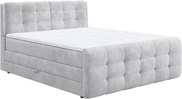 COTTA Boxspringbett Fort mit Bettkasten, inkl. Topper, erhältlich in verschiedenen Breiten (160cm, 180cm & 200cm)
