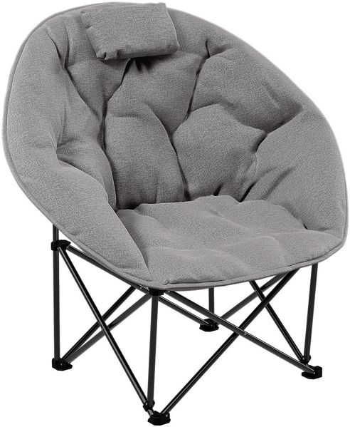 STEELSØN 'Hoggar' Moonchair Campingstuhl, grau