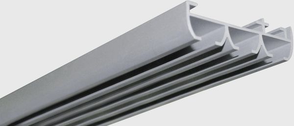Good Life Gardinenschiene Sileno, 3-läufig, kürzbar, Aluminium
