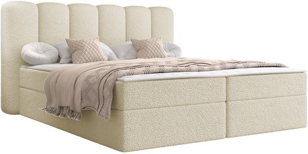Boxspringbett Selgomi I (Farbe: Lambi 08, Größe: 160 x 200) Bild 2