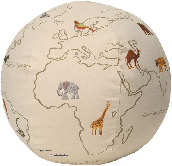 The World Pouf - Off-white 1104266498 Braun sand