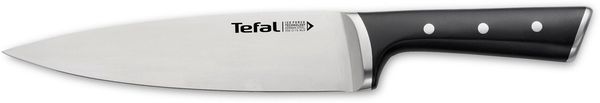 Tefal 'K23202 Ice Force' Kochmesser, Edelstahl schwarz, 20 cm