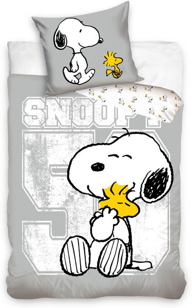 Snoopy Peanuts Bettwäsche Kinderbettwäsche SNO225048 140x200 cm + 70x90 cm