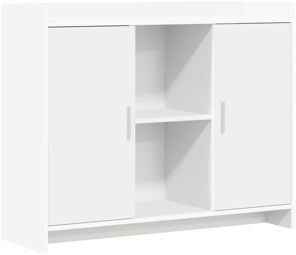 vidaXL Sideboard Weiß 98,5 x 33 x 80 cm Holzwerkstoff 8011131