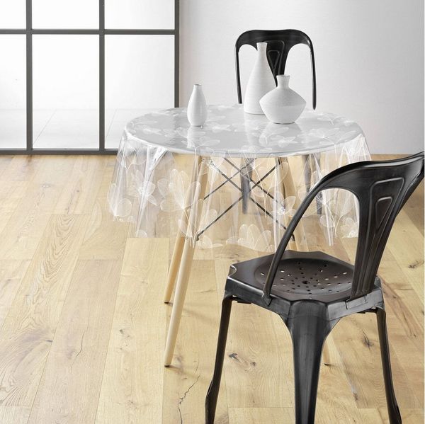 Douceur d'intérieur Tischdecke Durchsichtige Tischdecke aus PCV DANELA, Ø 140 cm (Tischdecken 1-tlg)