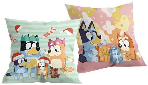 Bluey Dekokissen Bluey - Bingo X-Mas Kissen Dekokissen Cushion 40x40 cm