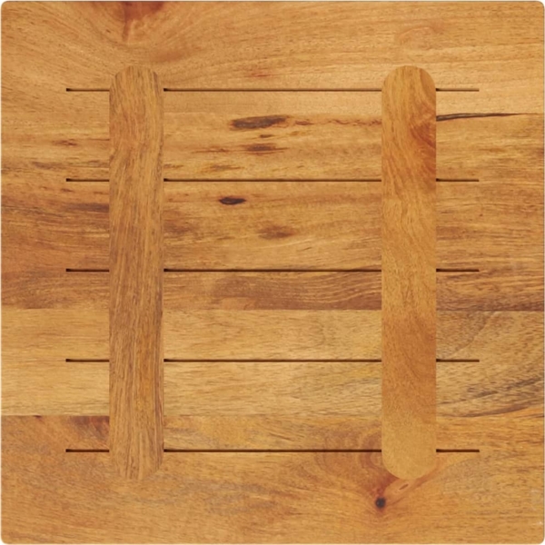 vidaXL Tischplatte 50x50x2,5 cm Quadratisch Massivholz Mango 371586 Bild 4