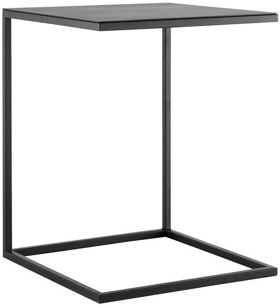 Beistelltisch Luca 3 / Lukas 3, Schwarz, 40 x 50 x 40 cm