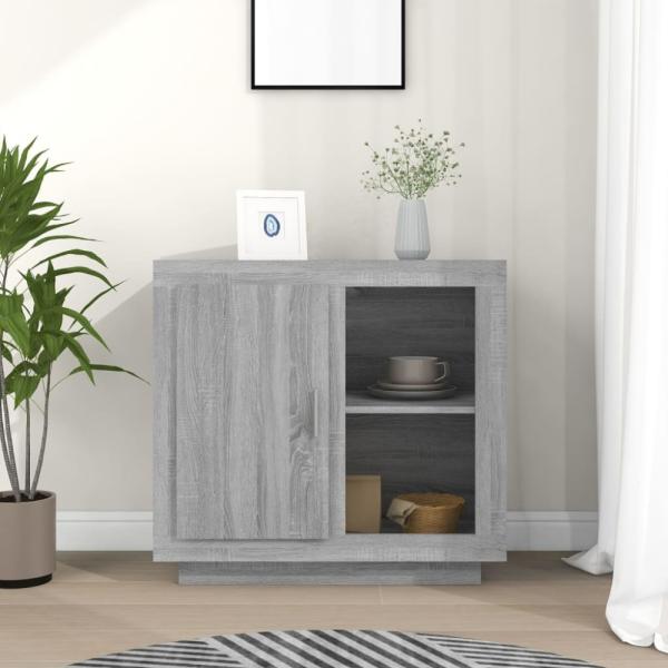 vidaXL Sideboard Grau Sonoma 80x40x75 cm 817238