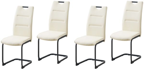 HTI-Living DannyP PU Creme Schwingstuhl