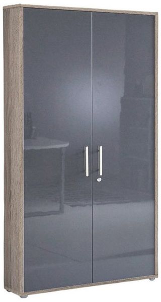 moebel-dich-auf Aktenschrank OFFICE EDITION (abschließbar, Metallgriffe, 5 Fächer) Made in Germany Bild 3