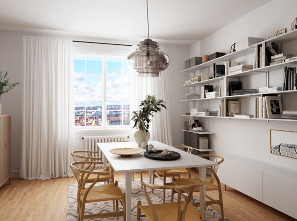 By Rydéns 4202190-4500 Pendelleuchte Dolores 50cm Glas grau Bild 2