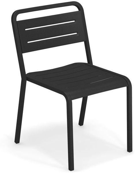 4er Set Urban Gartenstuhl schwarz