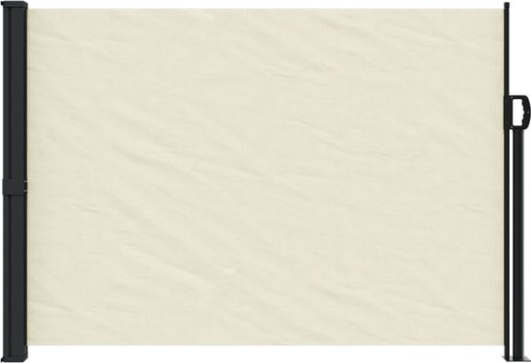 vidaXL Seitenmarkise Ausziehbar Creme 140x300 cm 4004295 Bild 3