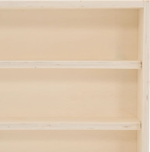 vidaXL Sammlervitrine aus Holz mit Türen 100x8,5x37 cm 4017388 Bild 8