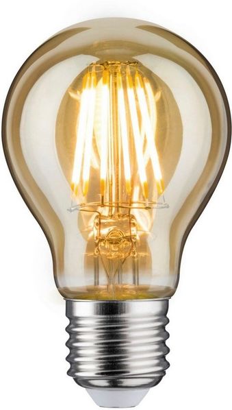 Paulmann 28522 LED Vintage-AGL 6W E27 Gold Goldlicht dimmbar