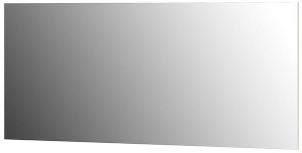 Lomadox Garderobenspiegel UTRERA-01, Garderobenspiegel ohne Rahmen in schwarz, B/H/T: ca. 140/60/3 cm
