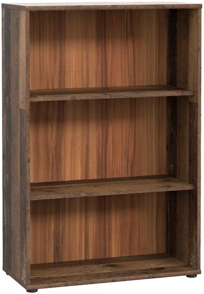 Regal >TEMPRA2< 2 Böden, in Old-Wood Vintage Dekor - 73,7x111,1x34,8cm (BxHxT) Bild 4