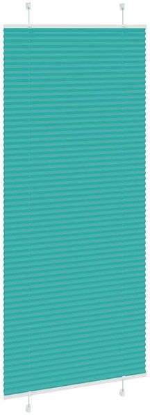 vidaXL Plissee Petrolgrün 95x200 cm Stoffbreite 94,4 cm Polyester 4015414 Bild 4