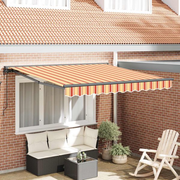 vidaXL Markisenrahmen Mehrfarbig 300 x 250 cm 3329978