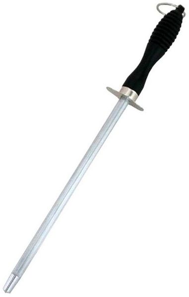 HAC24 Wetzstab Messerschleifer Wetzstahl Abziehstahl Messer Schärfer Schleifstab, 30 cm