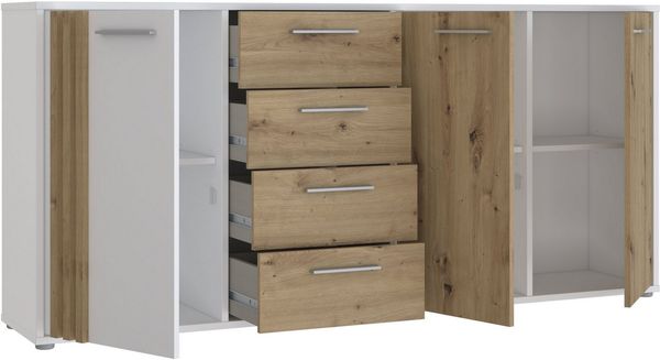 FORTE Sideboard Cardigan, Sideboard, 2 farbig, Stauraum, Schubkasten, Soft Close,Breite 179,4cm Bild 4