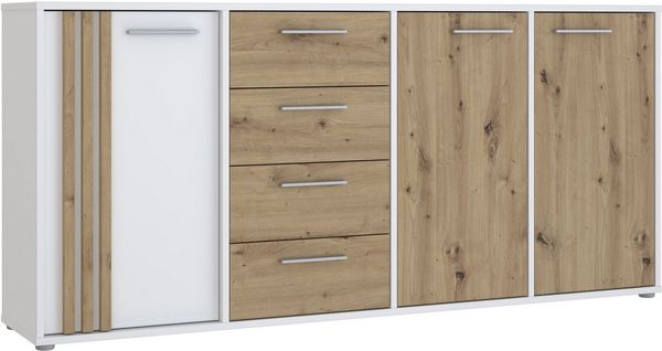 FORTE Sideboard Cardigan, Sideboard, 2 farbig, Stauraum, Schubkasten, Soft Close,Breite 179,4cm Bild 2