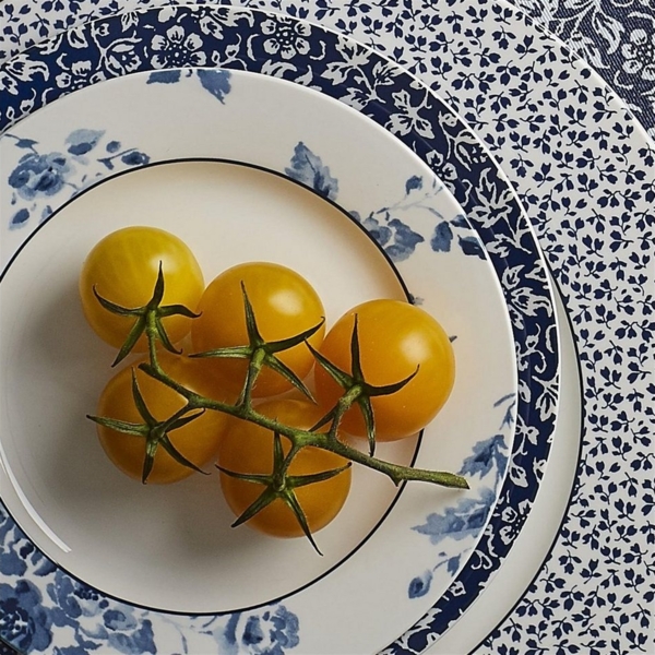 LAURA ASHLEY Frühstücksteller Teller Blueprint Floris (18cm) Bild 3