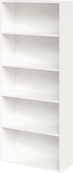 FMD Bücherregal Bitz, offene Fächer, variable Einlegeböden, beliebig erweiterbar