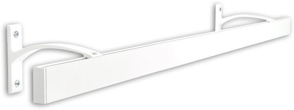 Deco-Raum® Gardinenschiene Innenlauf Curve | Länge: 220cm | Material: Aluminium | Farbe: Weiß Bild 7