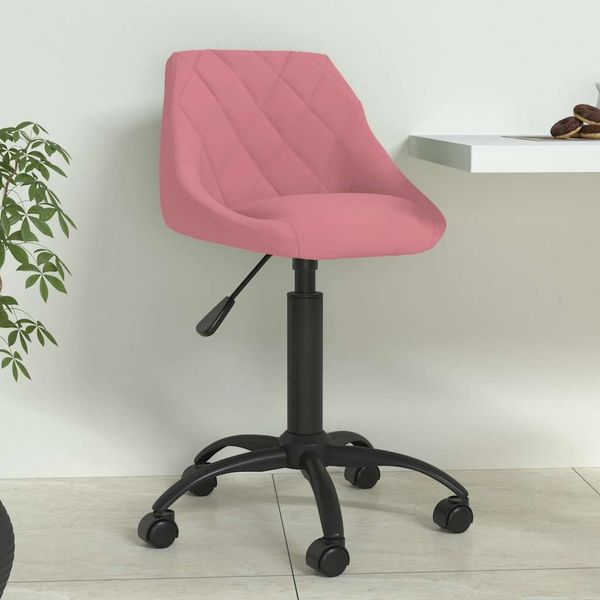 vidaXL Esszimmerstuhl Rosa Samt 335365
