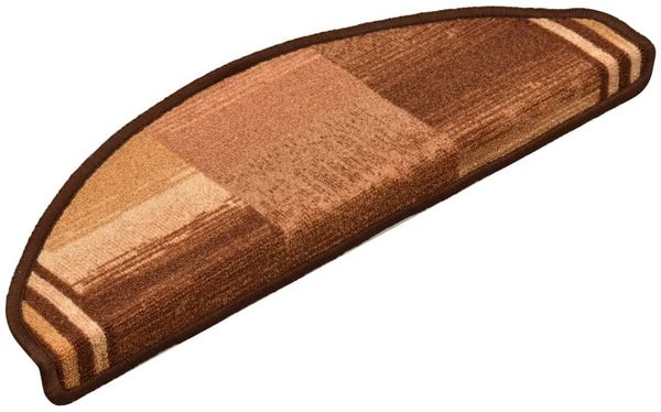 vidaXL Treppenmatten Selbstklebend 15 Stk. Braun 65x21x4 cm 322413 Bild 2