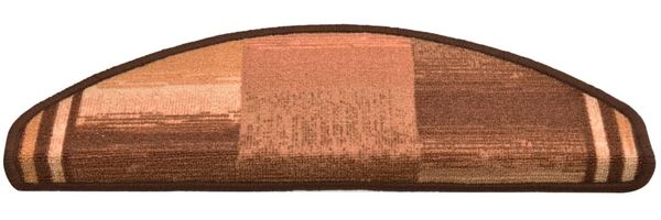 vidaXL Treppenmatten Selbstklebend 15 Stk. Braun 65x21x4 cm 322413 Bild 3
