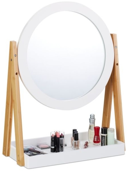 Kosmetikspiegel Bambus und MDF 10024977