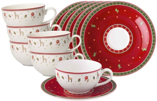 Villeroy & Boch Toy's Delight Milchkaffeetasse mit Untertasse 6er Set