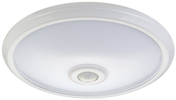 Maclean LED Deckenleuchte MCE131 ACU, Infrarot-Deckenleuchte mit Bewegungsmelder Weiß LED 12 W