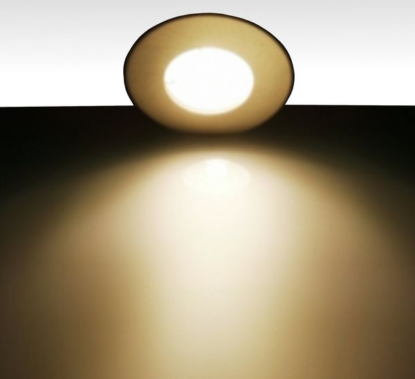 TRANGO LED Einbauleuchte, 6er Set IP65 LED Deckenstrahler 6729IP65-061GUSDAK in Anthrazit matt Rund inkl. 6x 5 Watt 3-Stufen dimmbar GU10 LED Leuchtmittel 3000K warmweiß, Außen Einbauspot, Deckenleuchte, Deckenspots