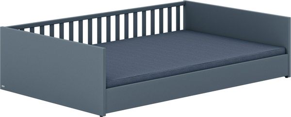 PAIDI Kinderbett LITTLE FLO, vom Baby bis zum Teeni, in mehreren Farben und Breiten (Breite/Länge: 90x200cm + 120X200cm +140x200cm), umbaubar zum Kinder- oder Jugendbett, Bodenbett auch als Sofa nutzbar